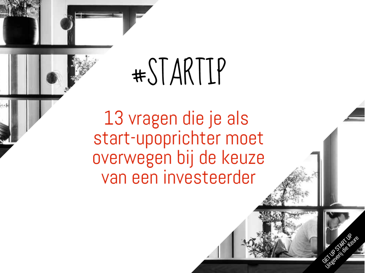 #STARTIP: 13 vragen bij de keuze van een investeerder