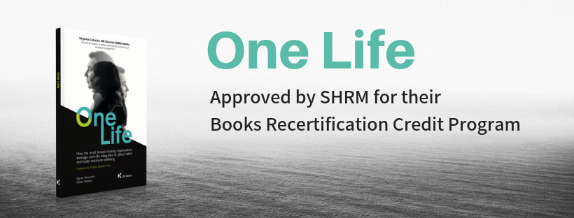 One Life: approved by SHRM for their Books Recertification Credit Program